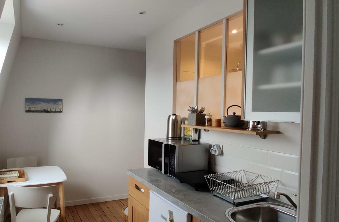 Studio "Gris Galet" Au 2Eme Etage, A 200M De La Plage 滨海卡约 外观 照片